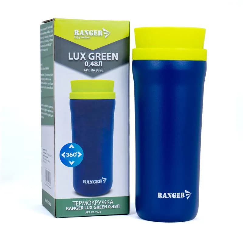 Термокружка Ranger Lux 0,48 L Green - зображення 1