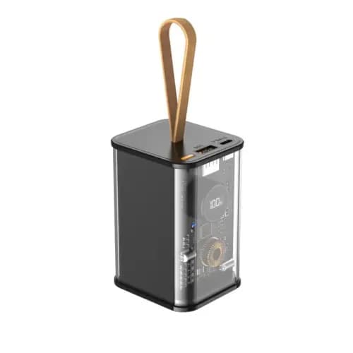 Power Bank Aspor A365 Notebook Series 20000mAh 65W (USB/Type-C)- графіт - зображення 1