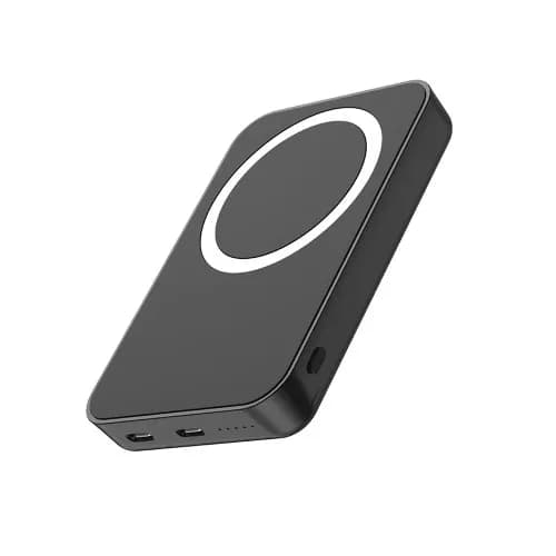 Power Bank Aspor A325 MagSafe Battery Pack 5000mAh (Type-C/Lightning/20W)- чорний
