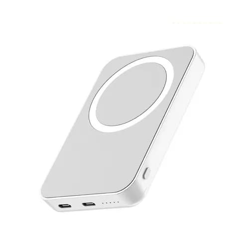 Power Bank Aspor A325 MagSafe Battery Pack 5000mAh (Type-C/Lightning/20W)- білий - зображення 1