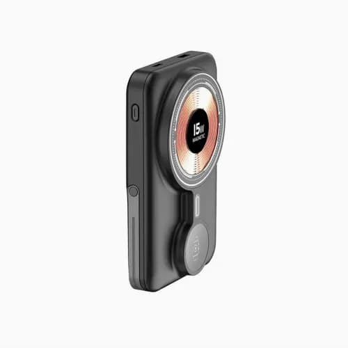 Power Bank Aspor A328 Magnetic Wireless 10000mAh+cable Charge Watch (22.5W)- чорний