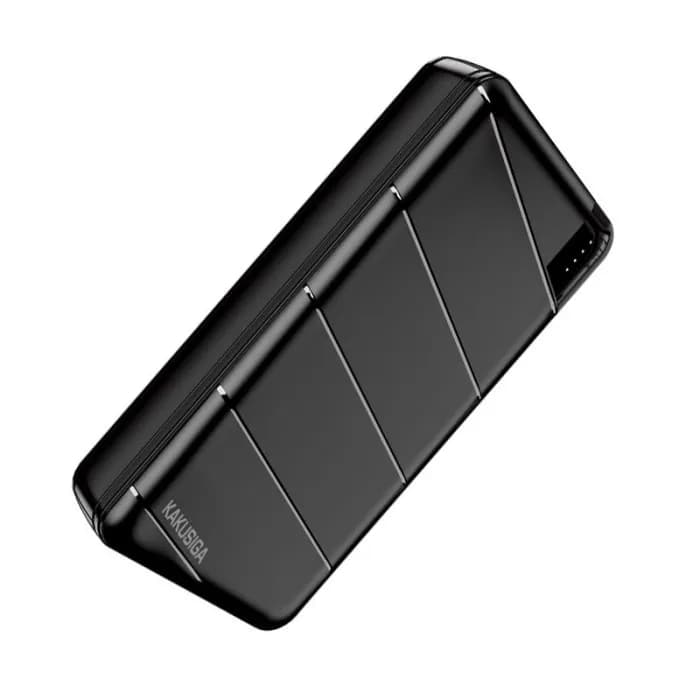Power Bank Kakusiga KSC-1086 20000mAh (2USB/USB-C/22.5W)- чорний