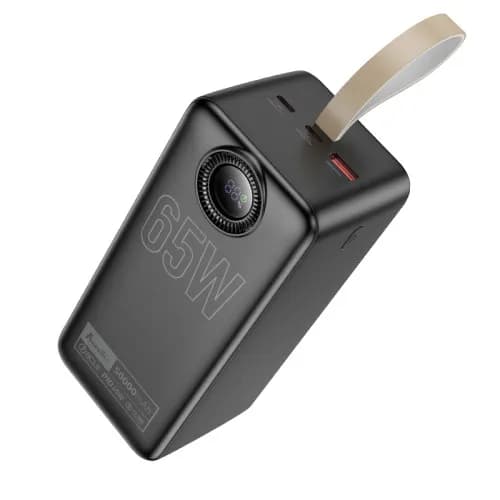 Power Bank Avantis A375 50000mAh (USB/2USB-C/65W)- чорний
