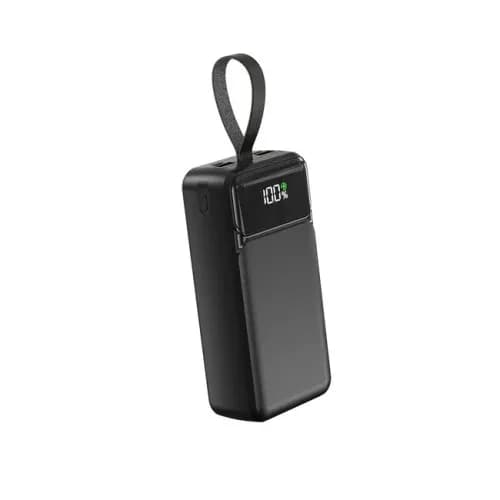 Power Bank Aspor A317 Fast Charge 30000mAh (USB-C/USB/Type-C/Lightning/22.5W)- чорний