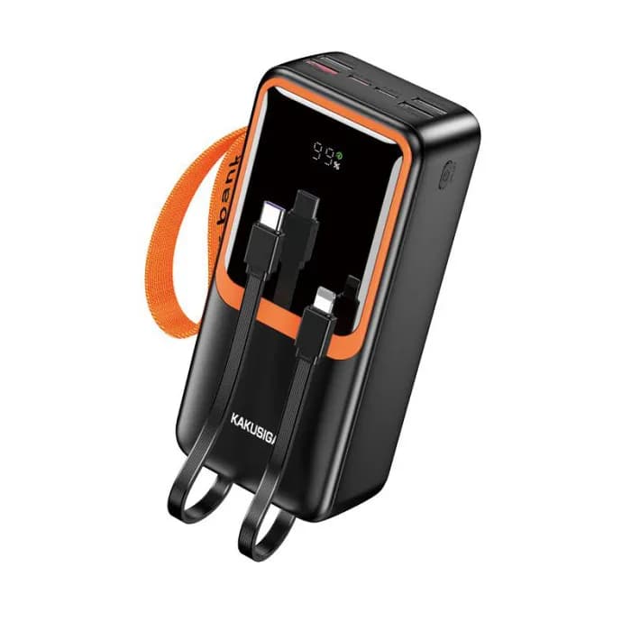 Power Bank Kakusiga KSC-1089 30000mAh (4USB/2USB-C/22.5W)- чорний