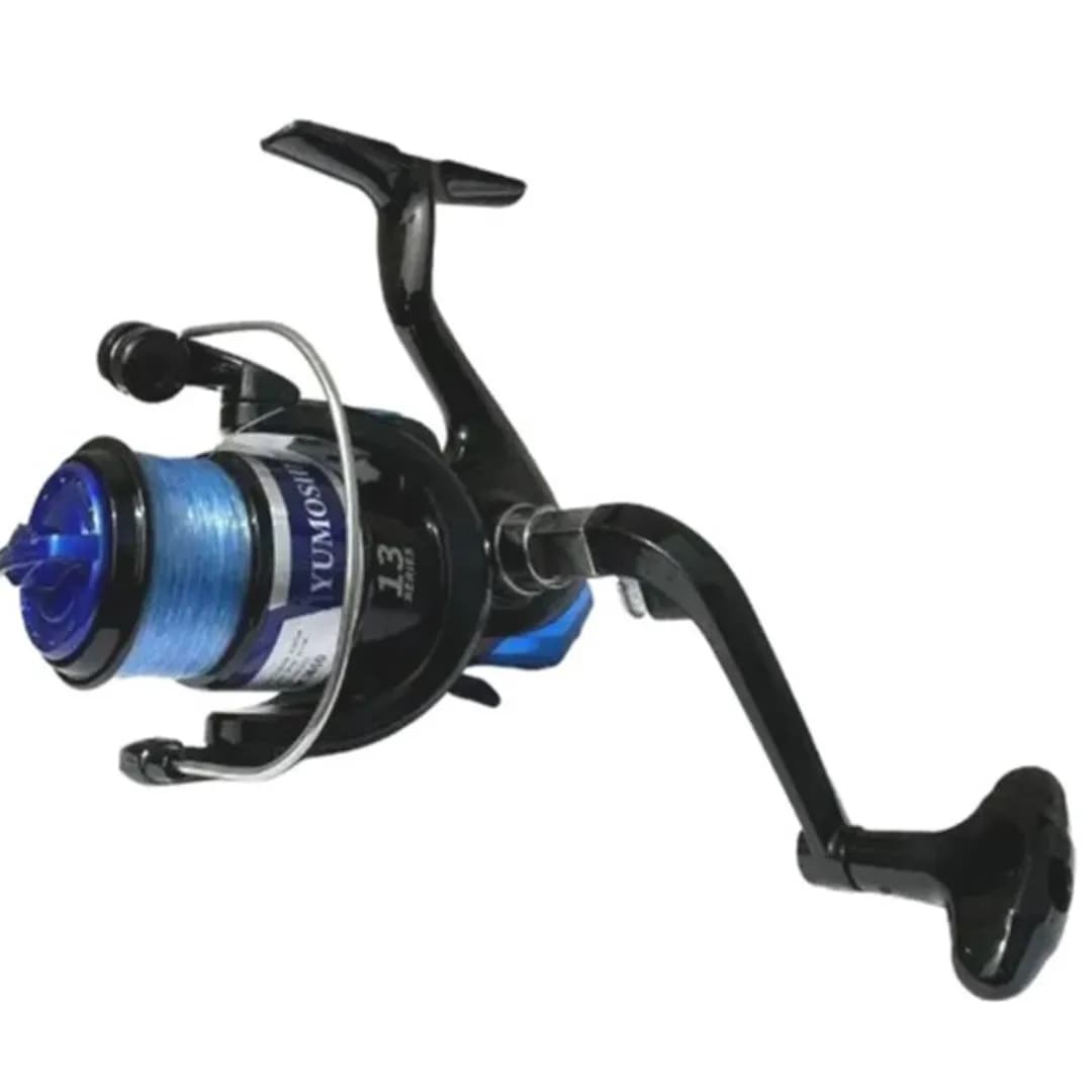 Котушка YUMOSHI MK2000 BLUE з жилкою
