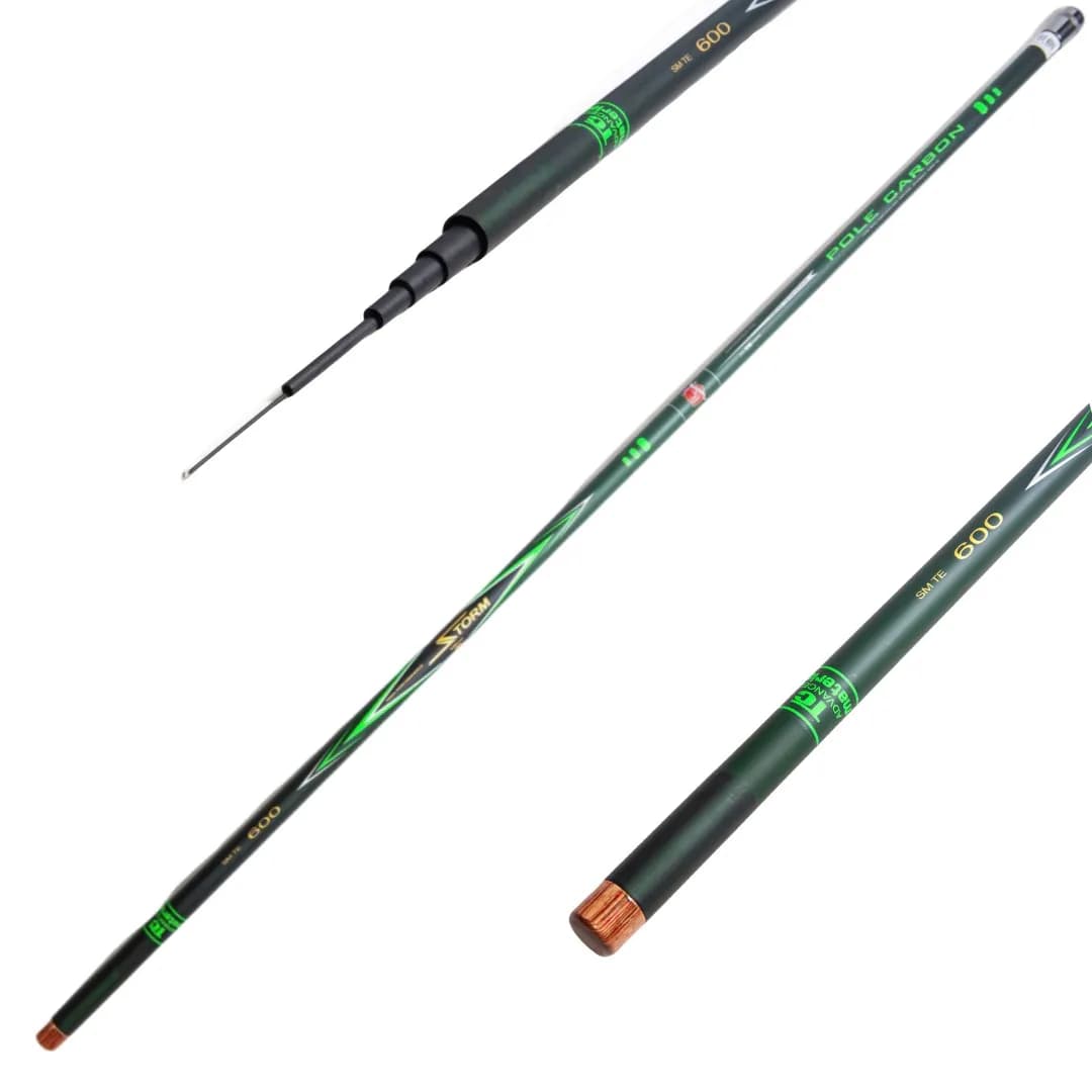 Вудка River Sport Storm без кілець 6м CARBON pole