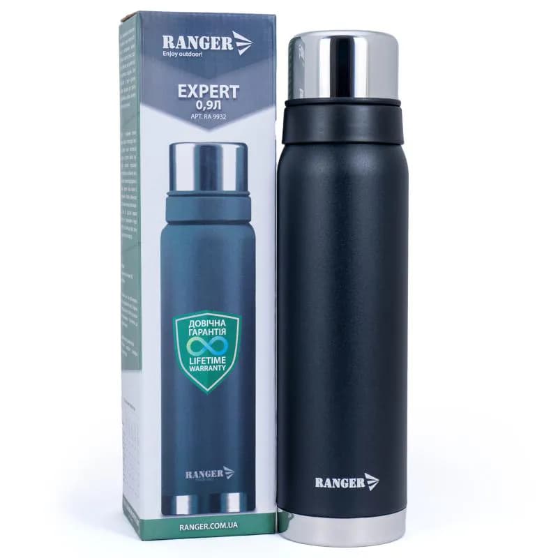 Термос Ranger Expert 0,9 L Black - зображення 1