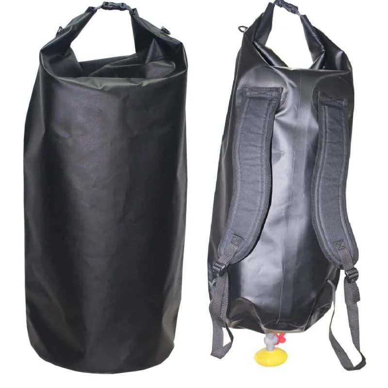 Герморюкзак з душем 110L Black